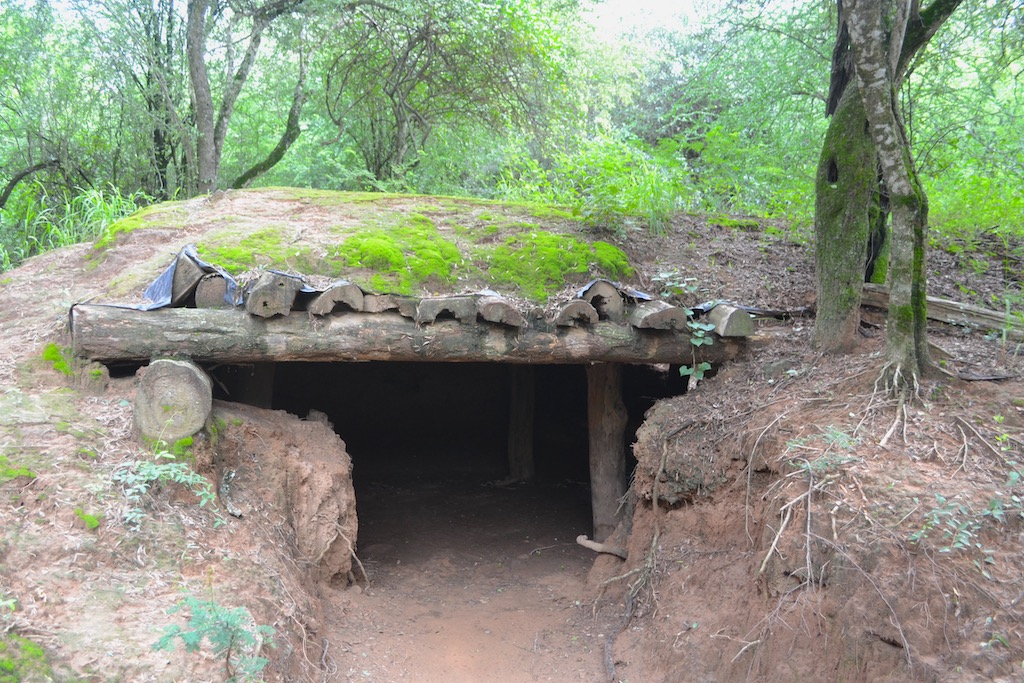 Trench at Fortin Boqueron, Paraguay